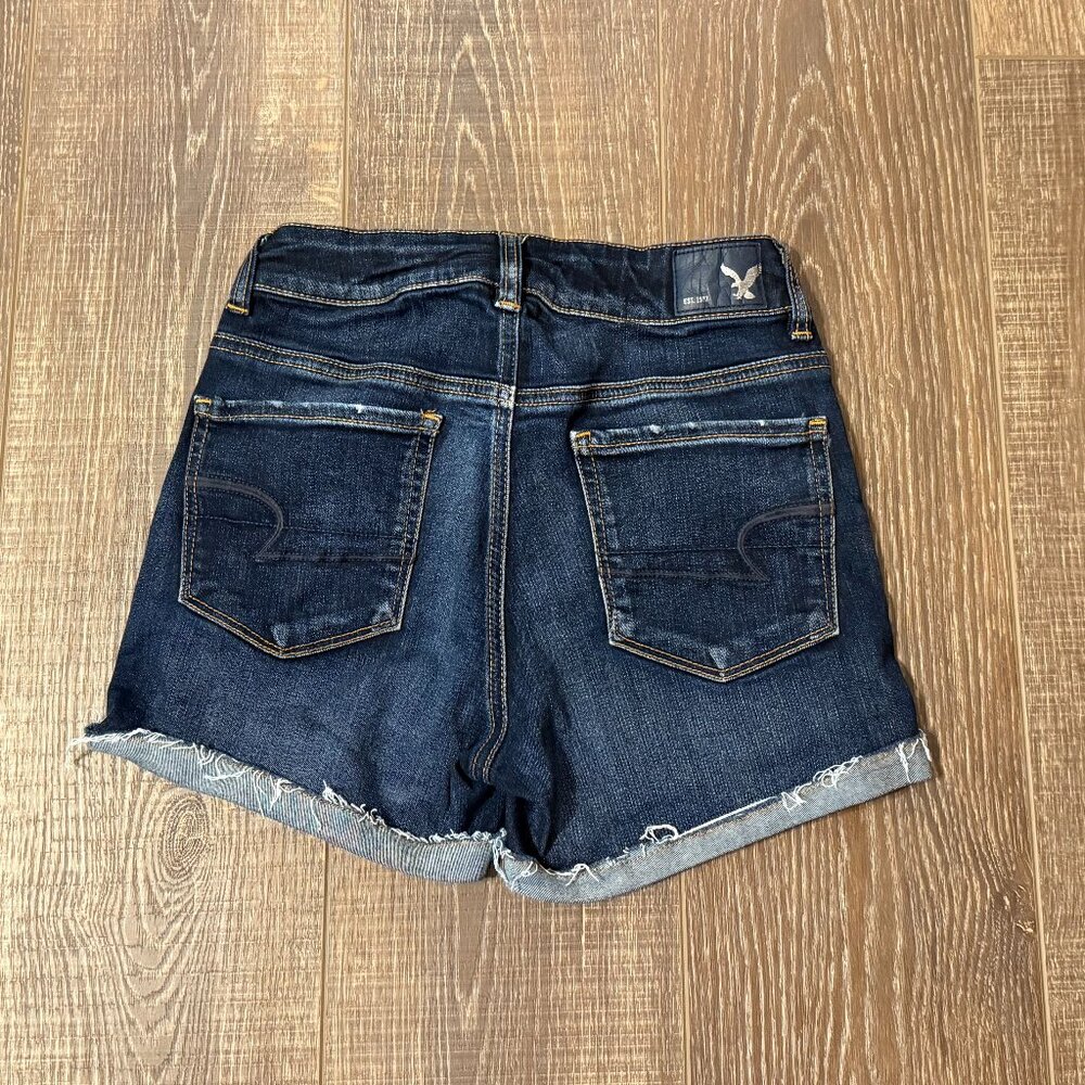 American Eagle Hi-Rise Shortie Shorts - Size 0